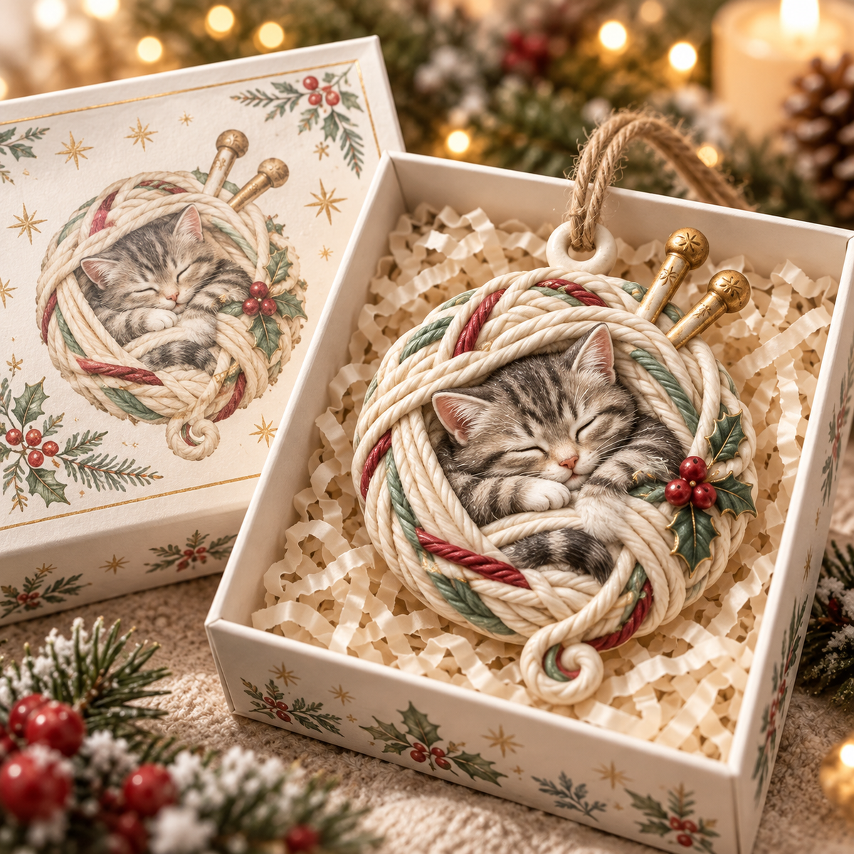 ❤️Cozy Little Wonders – Animal Ornaments