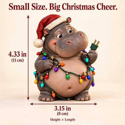 🔥🦛Merry Little Troublemakers – Christmas Hippo Collection