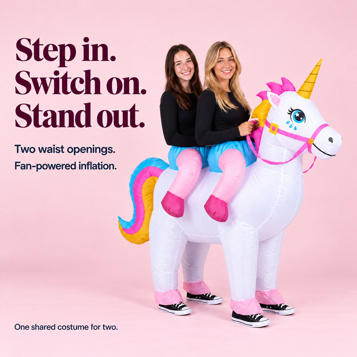 Better Together – Two-Person Inflatable Unicorn Costume