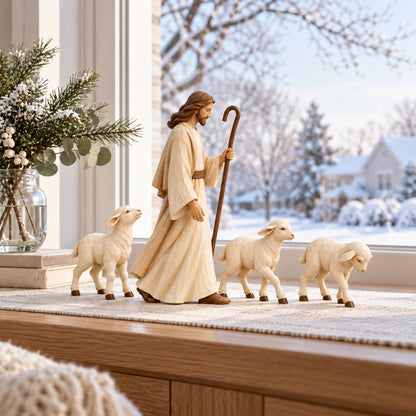 🔥🙏The Shepherd’s Flock – Jesus & Lambs Collection