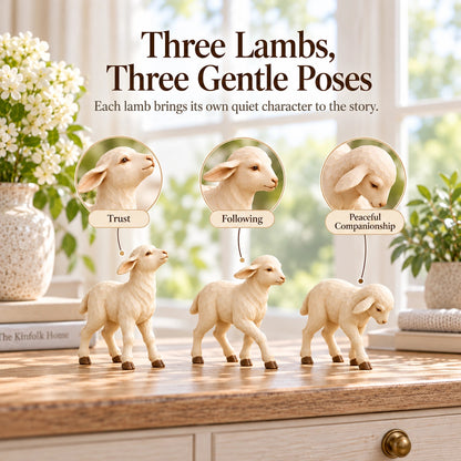 🔥🙏The Shepherd’s Flock – Jesus & Lambs Collection