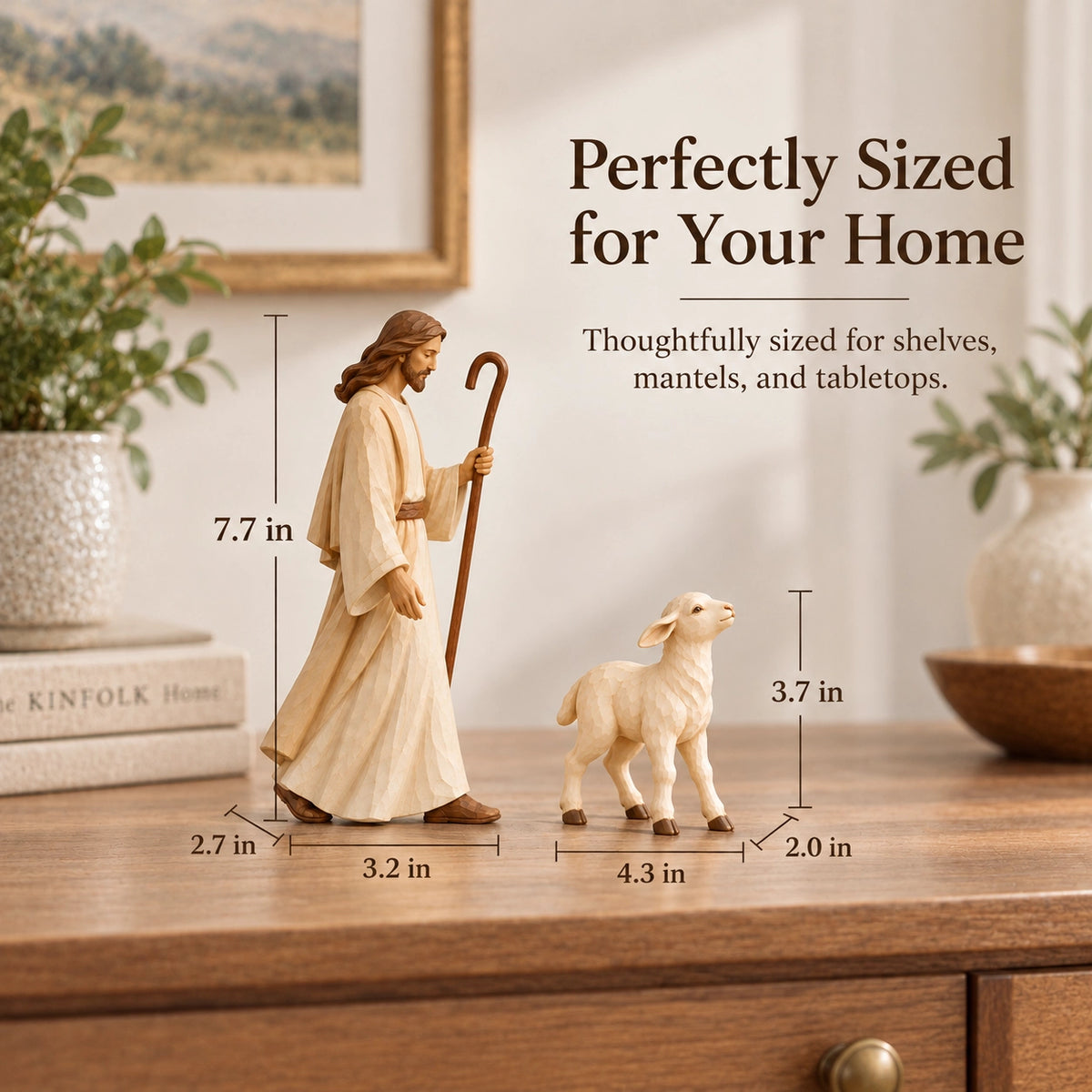🔥🙏The Shepherd’s Flock – Jesus & Lambs Collection