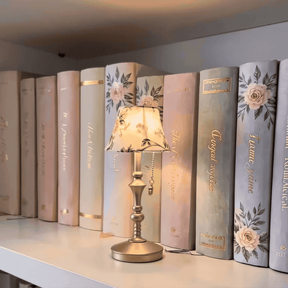 TaleGlow™ Mini Vintage Lamp — A Cozy Touch for Your Bookshelf
