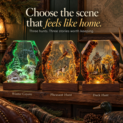 Sadie Hunting Scene Lamp