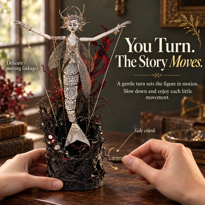 Whisperwild™ – Hand-Cranked Fantasy Sculpture Collection