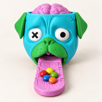 🔥LAST DAY 50% OFF - Zombie Pug Candy Dispenser