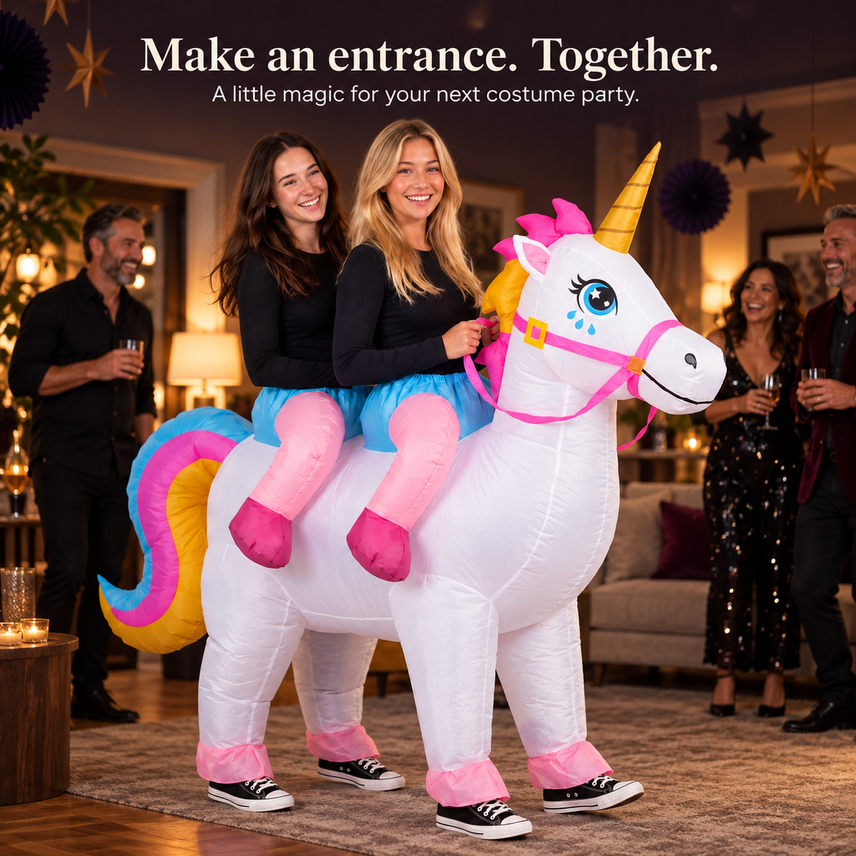 Better Together – Two-Person Inflatable Unicorn Costume