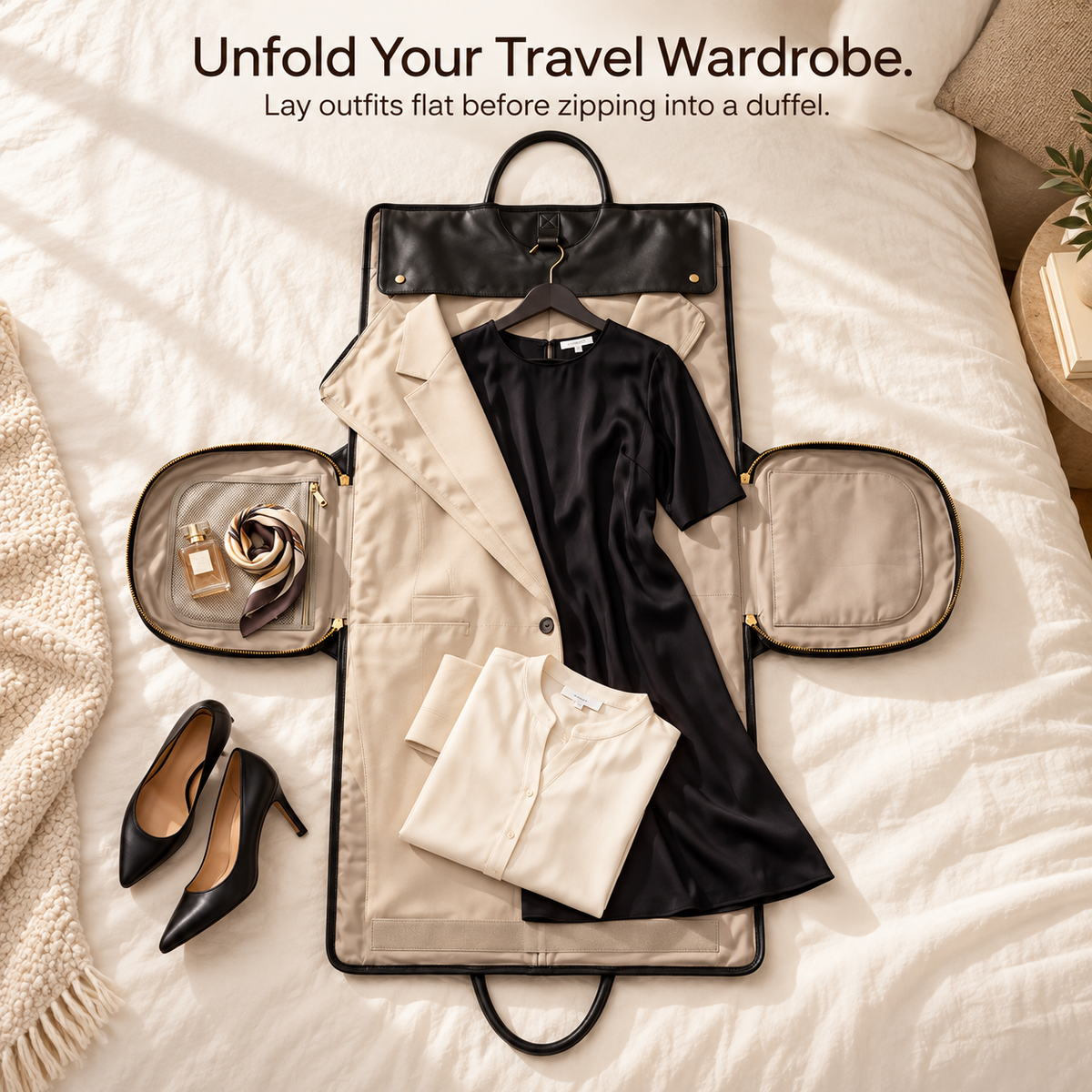 2-in-1 Garment Travel Bag