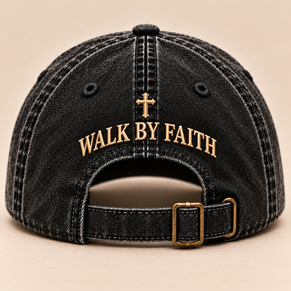 ✝️ Faith & Freedom – American Heritage Embroidered Cap 🧢