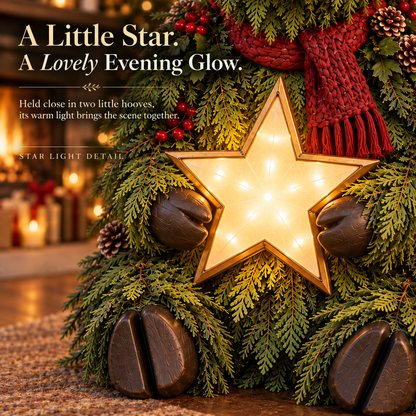 Evergreen Star Highland Cow™ Lighted Christmas Woodland Decor