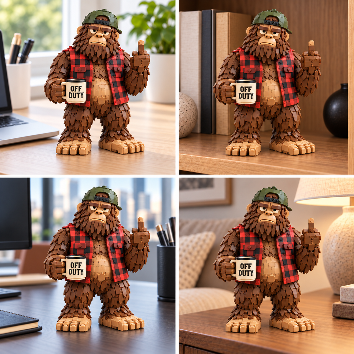 🔥Coffee Animals Building Block Set-💕Step-by-Step Guide Included