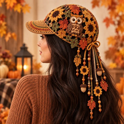 🔥Last Day 49% OFF 🍂 Women’s Handcrafted Crochet Autumn Bloom Cap | 6 Designs
