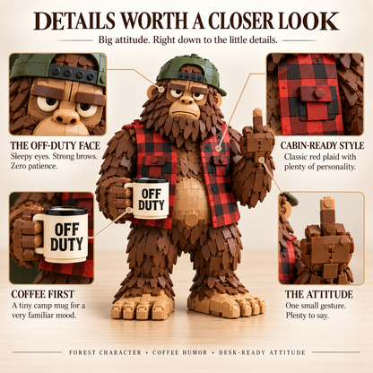 🔥Coffee Animals Building Block Set-💕Step-by-Step Guide Included