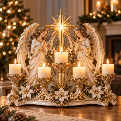 🕯️ Light of His Presence — Sacred Christian Candleholder ✝️