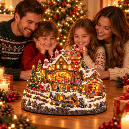 🔥 Lighted & Animated Christmas Village Collection-✨Same as the video