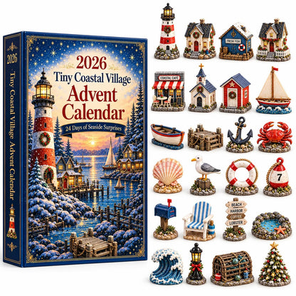 🌅Tiny Coastal Village Advent Calendar 2026