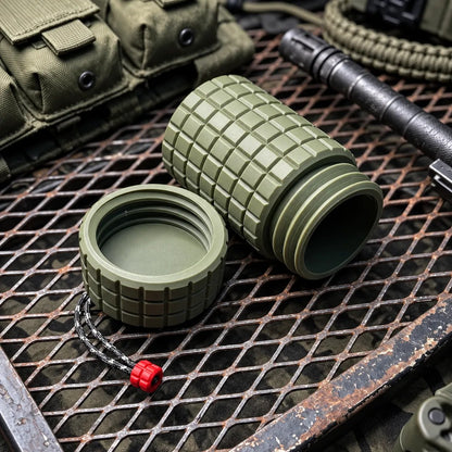 🎒 Tactical Travel Container – Compact EDC Storage Capsule