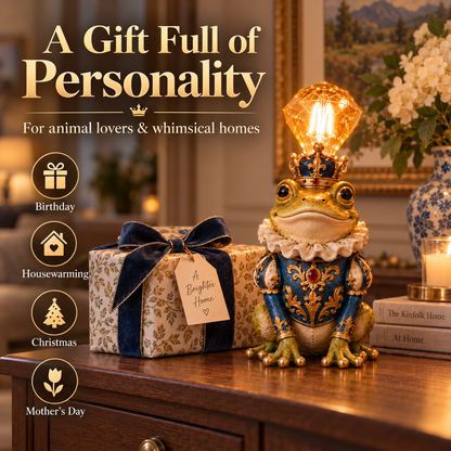 Crowned Companions Royal Animal Resin Accent Lamp
