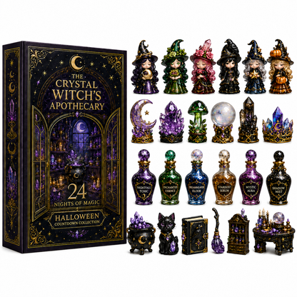 🔥Der Apotheken-Adventskalender der Kristallhexe 2026 – 24 magische Miniaturen für 24 Nächte