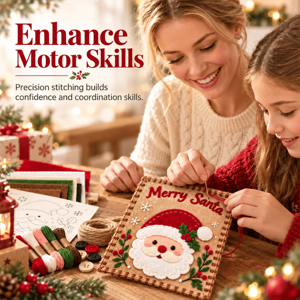 💕Christmas DIY Weaving Kit – Make Memories Together