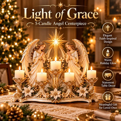 🕯️ Light of His Presence — Sacred Christian Candleholder ✝️
