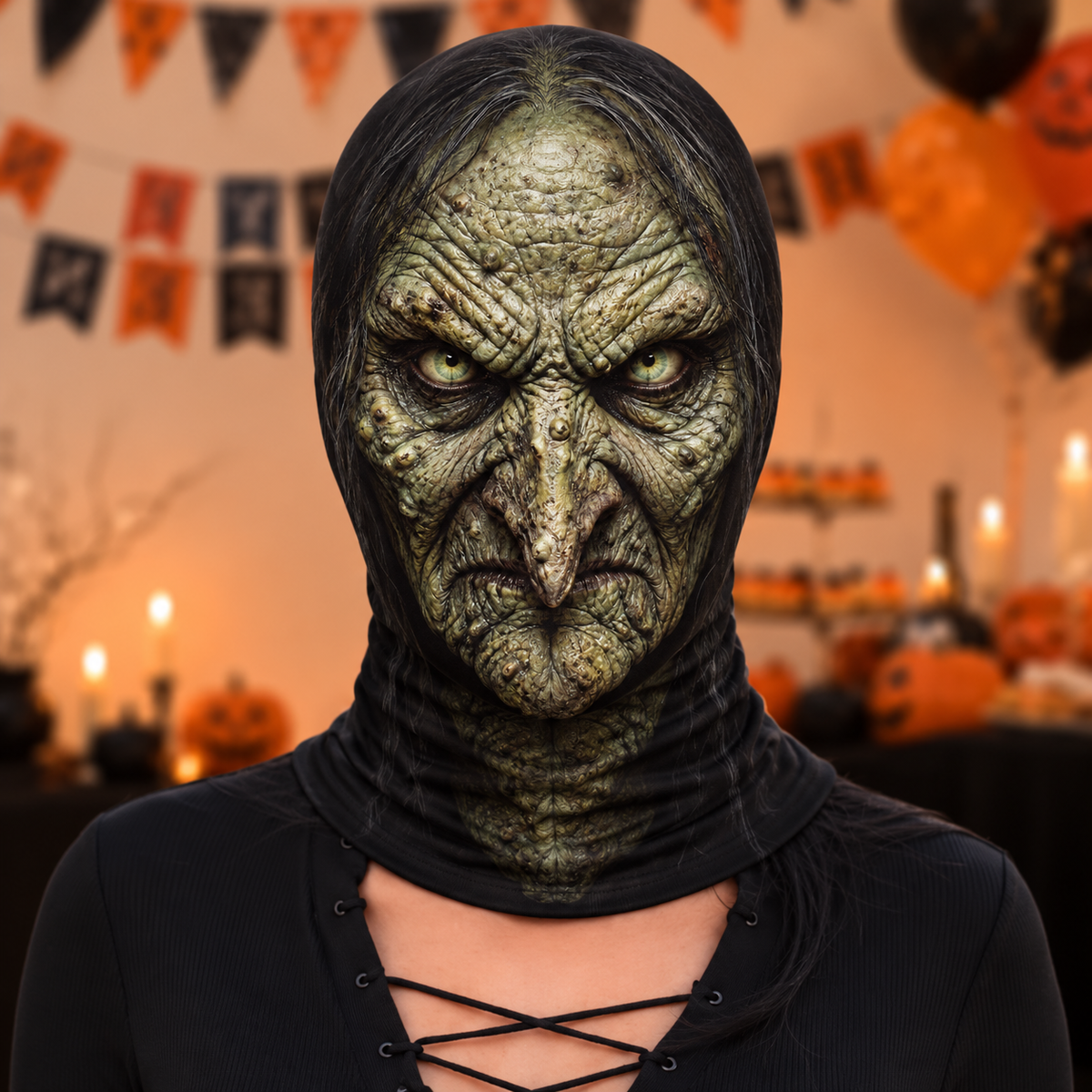 🎃Faux 3D Halloween Balaclava-👻3D Effect, Soft & Breathable