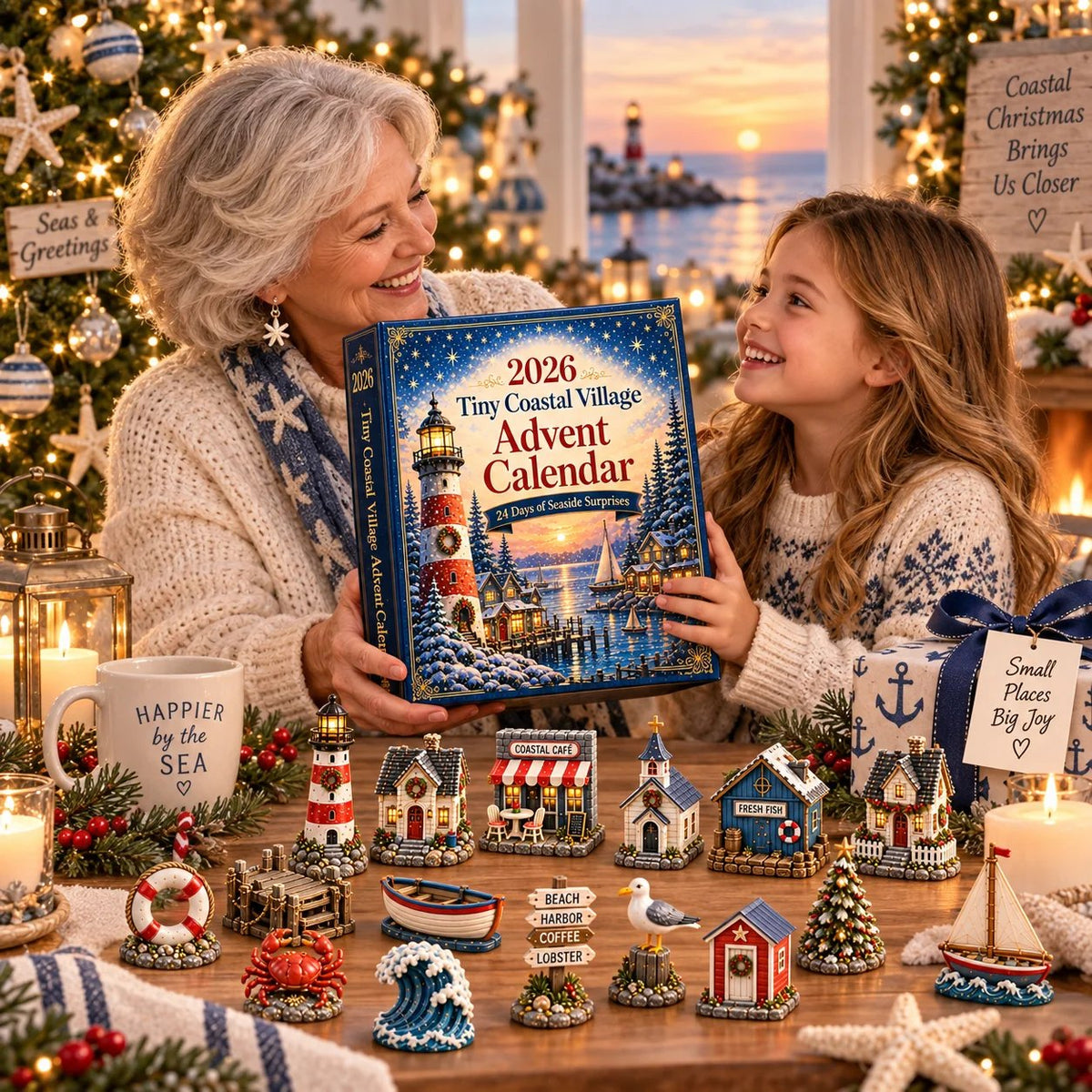 🌅Tiny Coastal Village Advent Calendar 2026