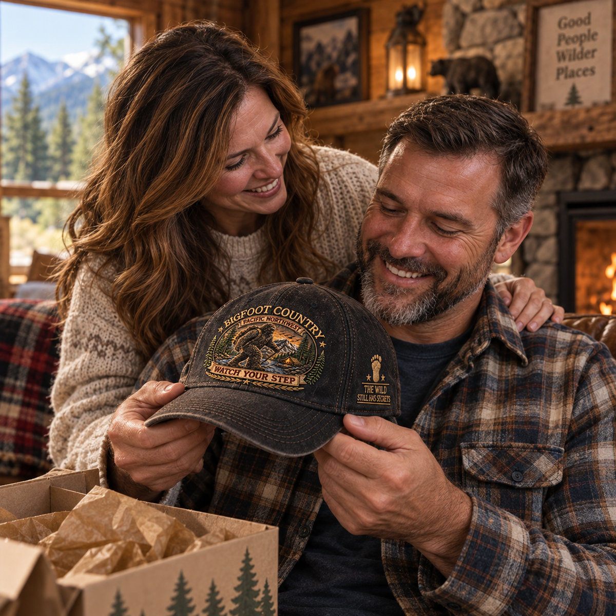 Bigfoot Country Heritage Cap – Pacific Northwest Edition