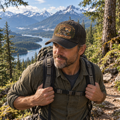 Bigfoot Country Heritage Cap – Pacific Northwest Edition