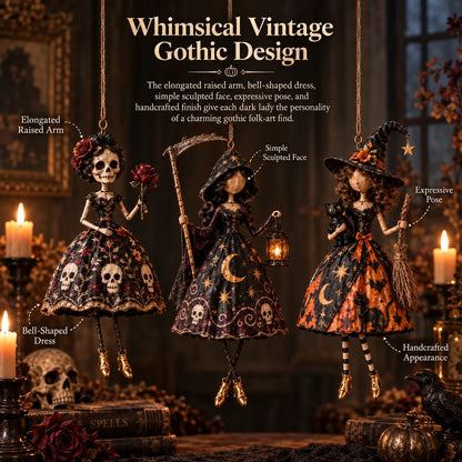 🔥😍Moonlit Maidens – Gothic Hanging Decor🖤🎃
