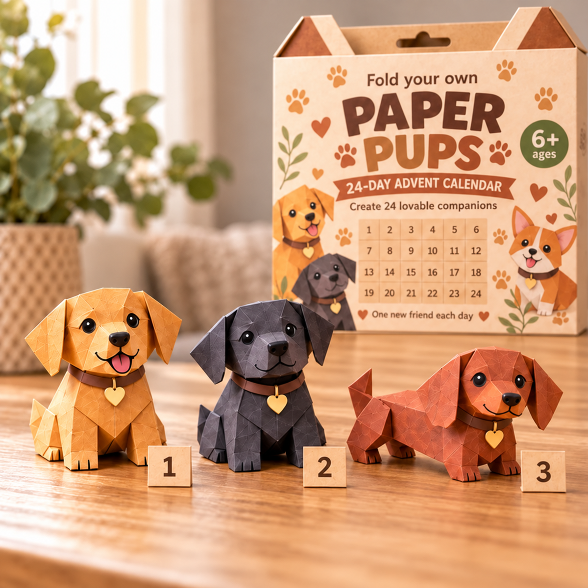 🎃3D DIY Dog Paper-💕Step-by-Step Guide Included