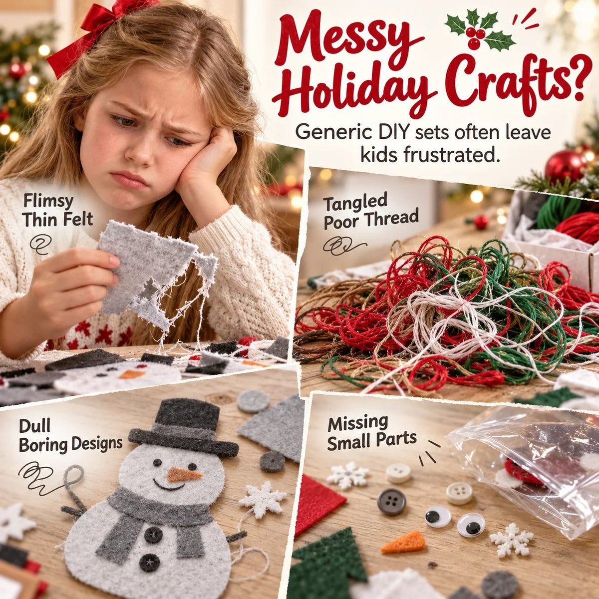 💕Christmas DIY Weaving Kit – Make Memories Together