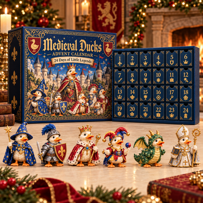 🏰Medieval Ducks Advent Calendar™ – 24 Days of Little Legends