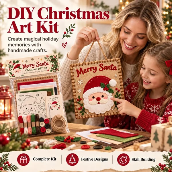 💕Christmas DIY Weaving Kit – Make Memories Together