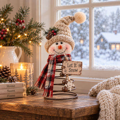 ☃️Winter Wobble Snowman™ – Rustic Snowman Collection