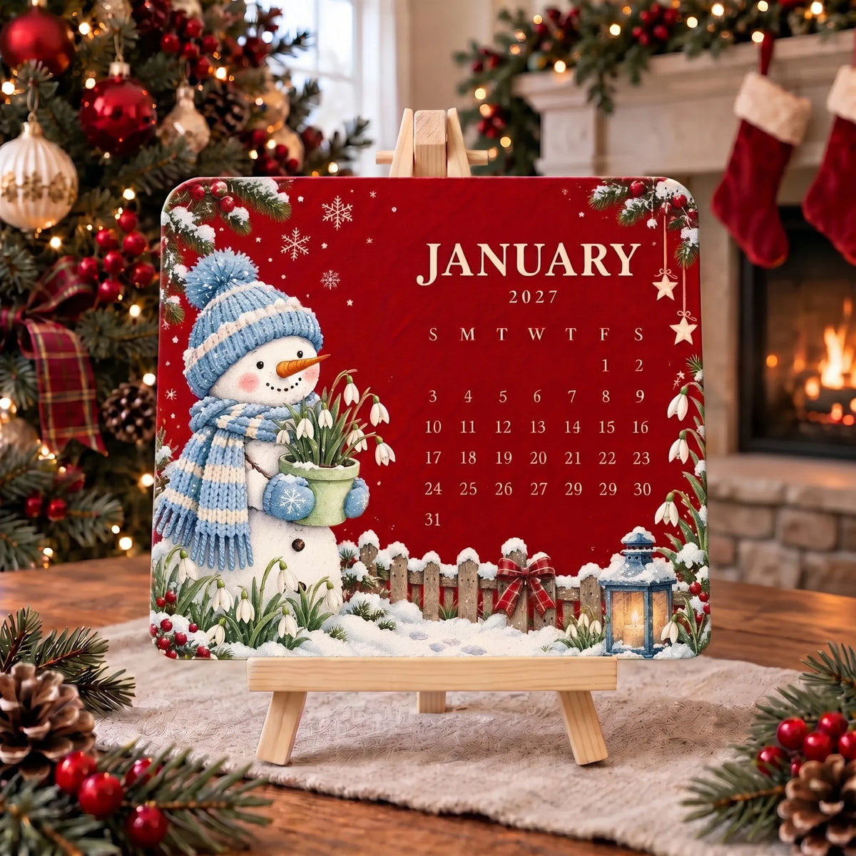 ✨⏳ Last Day Promotion🌱 Christmas Special Edition – Eco-friendly, plantable "timeless" seed calendar 2027 🌸🌿