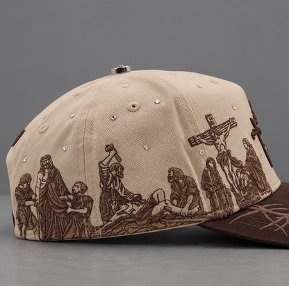✝️Viacrucis Brown Faith-Inspired Cap