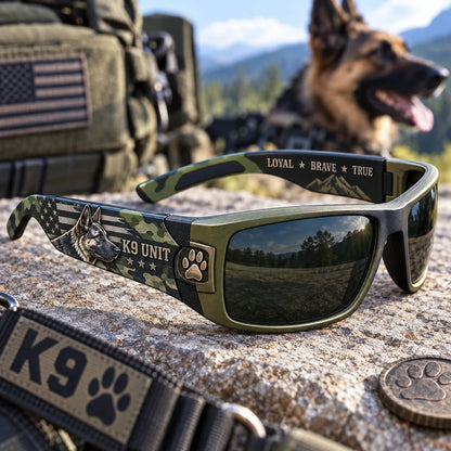 🔥😍K9 Tactical Sunglasses | Rugged Working-Dog Design🐕‍🦺