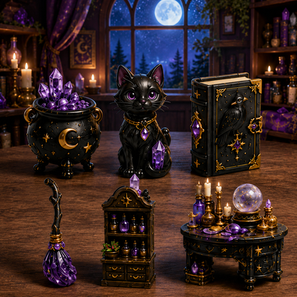 🔥Der Apotheken-Adventskalender der Kristallhexe 2026 – 24 magische Miniaturen für 24 Nächte