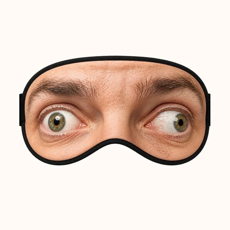 😂Funny Open-Eye Sleep Mask- Hilarious Gag Gift for Naps & Travel