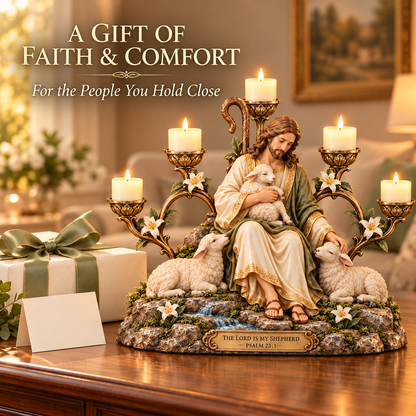 🙏Faith at Home — Christian Prayer Candleholder Collection