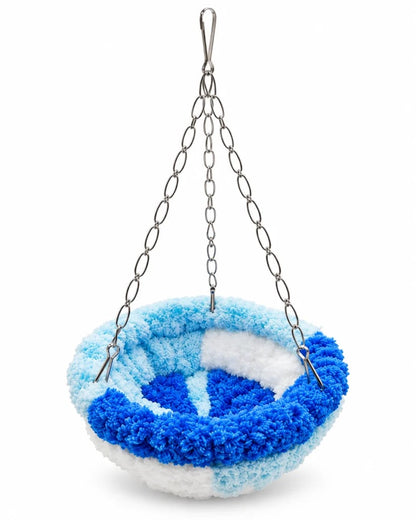 🧶Cozy Bird Hammock – Soft Hanging Cage Bed ✨
