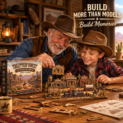 🧘Relaxing & Beginner-Friendly-🤠The Forgotten Frontier Ghost Town Advent Calendar