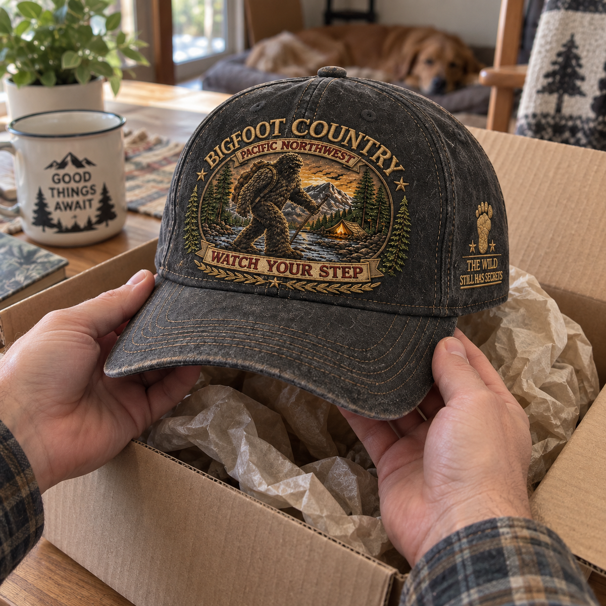 Bigfoot Country Heritage Cap – Pacific Northwest Edition