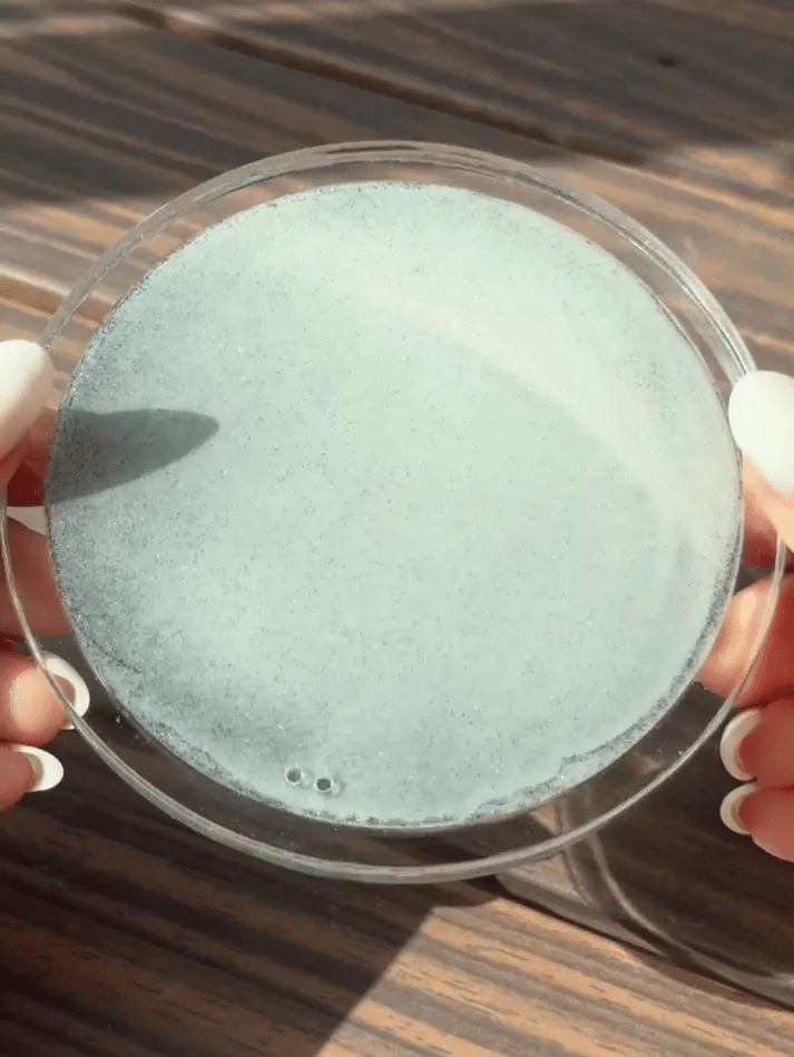 🌊Handcrafted Pocket Ocean Liquid Motion Disc – A Calming Wave in Your Hand