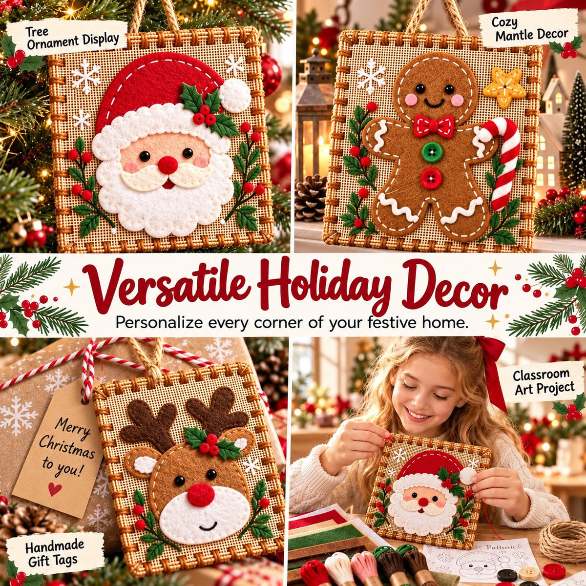 💕Christmas DIY Weaving Kit – Make Memories Together