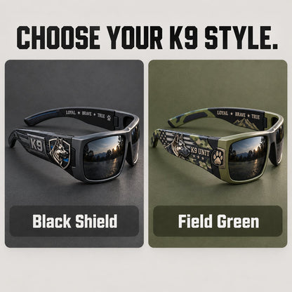 🐕‍🦺 K9 Guardian Sunglasses | Rugged K9-Inspired Design with Working-Dog Details & Bold Everyday Style