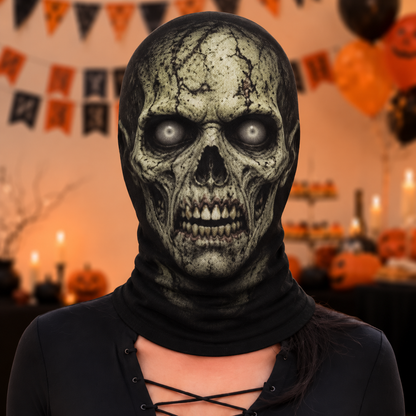 🎃Faux 3D Halloween Balaclava-👻3D Effect, Soft & Breathable