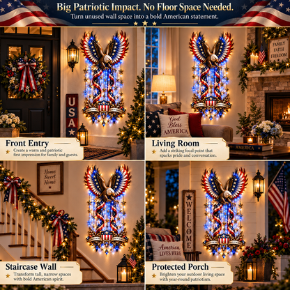 🦅American Glory Cascade™ - Let Freedom Light Your Home🏠