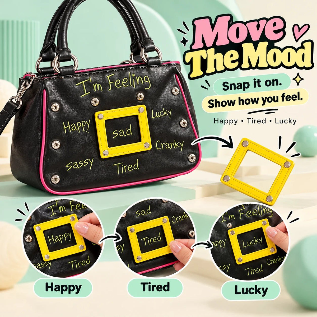 🔥 Y2K Mood Shoulder Bag – Change Your Mood, Change Your Style!
